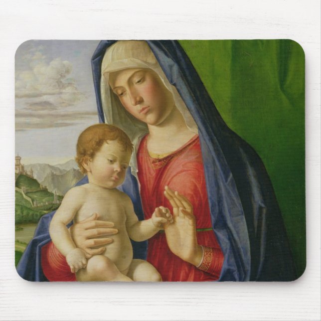 Madonna und Kind, 1490s Mousepad (Vorne)
