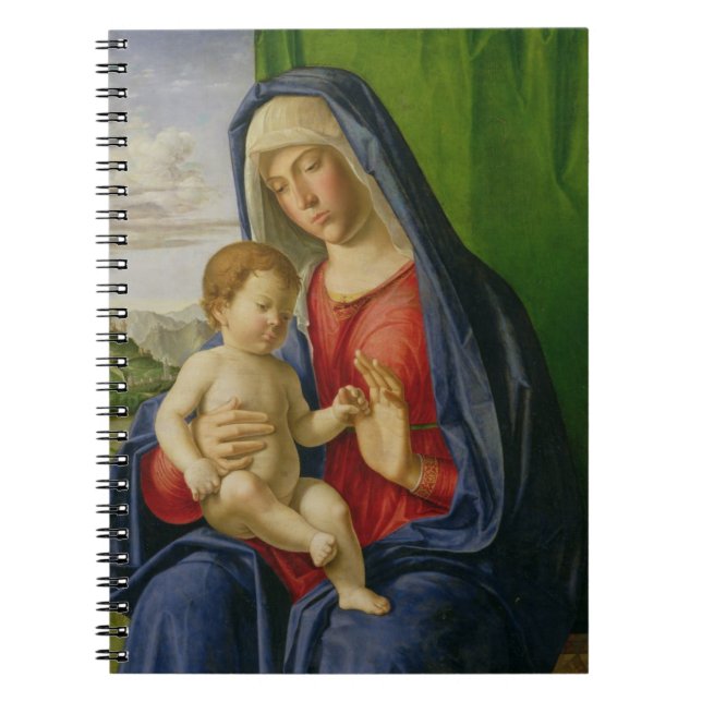 Madonna und Kind, 1490s Notizblock (Vorderseite)