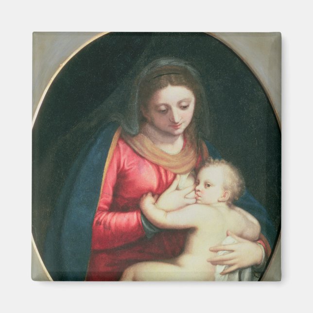 Madonna und Kind, 1598 Magnet (Vorne)