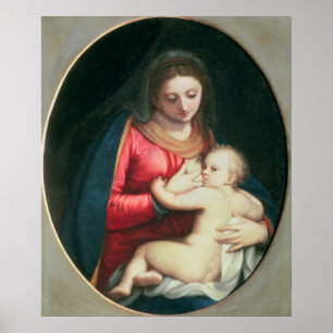 Madonna und Kind, 1598 Poster