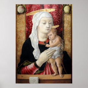 Madonna und Kind 2 - Carlo Crivelli - c1468 Poster