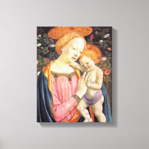 Madonna und Kind 2 - Veneziano - c1432 Leinwanddruck