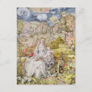 Madonna und Kind 3 Postkarte