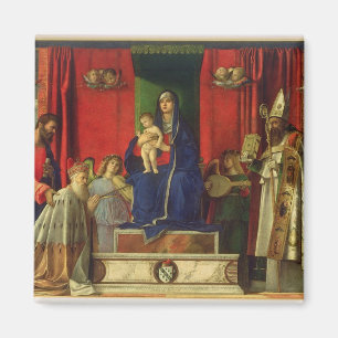 Madonna und Kind (Barbarigo Altarpiece) 1488 Magnet