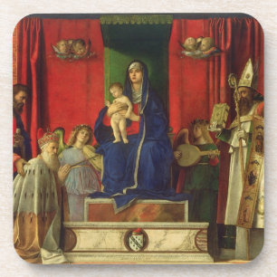 Madonna und Kind (Barbarigo Altarpiece) 1488 Untersetzer