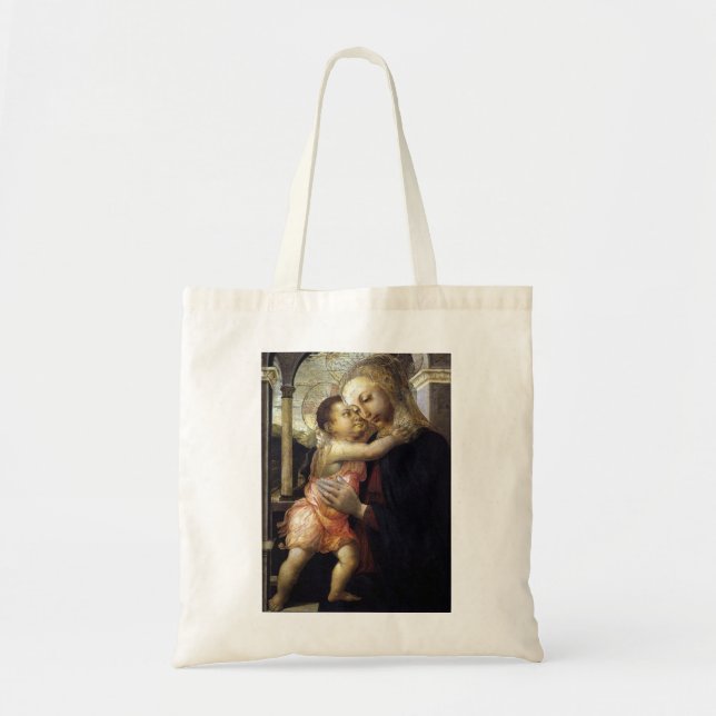Madonna und Kind - Botticelli - c1500 Tragetasche (Vorne)