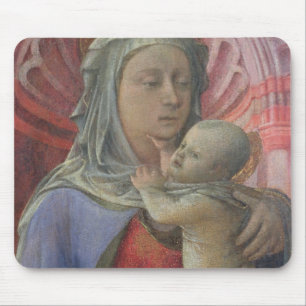 Madonna und Kind, c.1430 (Tempera auf Platte) Mousepad