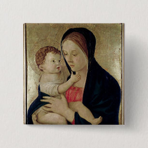 Madonna und Kind, c.1475 Button
