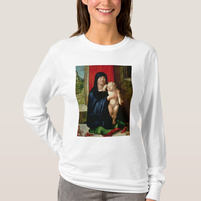 Madonna und Kind, c.1496-99 T-Shirt (Vorderseite)