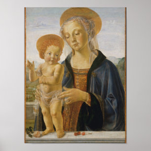 Madonna und Kind, ca. 1470 Poster
