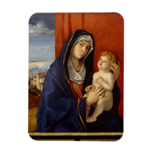Madonna und Kind, ca. 1485 Magnet