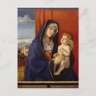 Madonna und Kind, ca. 1485 Postkarte