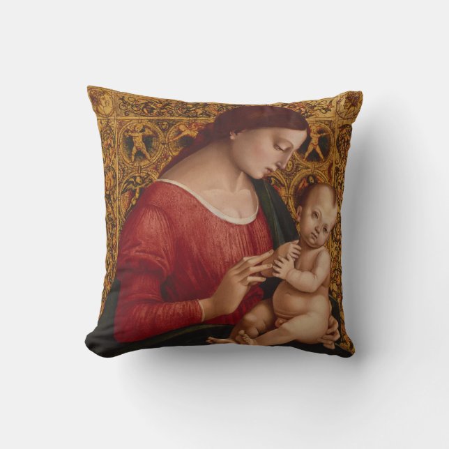 Madonna und Kind, ca. 1505-07 Kissen (Vorderseite)