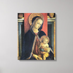 Madonna und Kind - Carlo Crivelli - c1468 Leinwanddruck