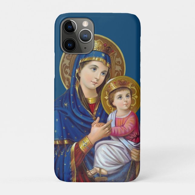 Madonna und Kind Case-Mate iPhone Hülle (Rückseite)