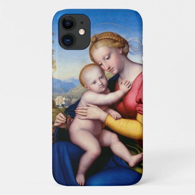 Madonna und Kind Case-Mate iPhone Hülle (Rückseite)