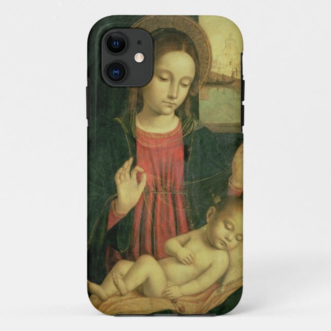 Madonna und Kind Case-Mate iPhone Hülle (Rückseite)