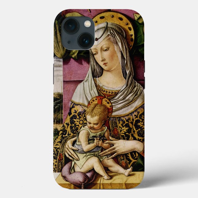 Madonna und Kind Case-Mate iPhone Hülle (Rückseite)