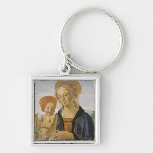 Madonna und Kind, circa 1470 Schlüsselanhänger (Vorne)