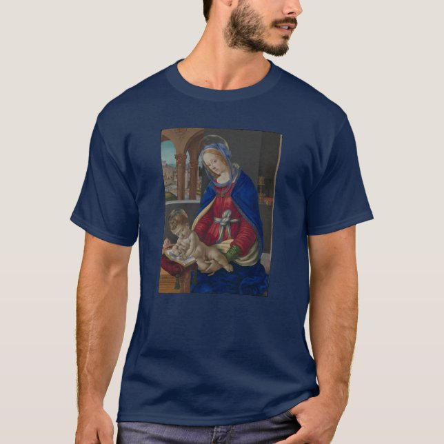 Madonna und Kind, circa 1483-4 T-Shirt (Vorderseite)