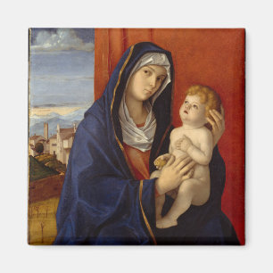 Madonna und Kind, circa 1485 Magnet