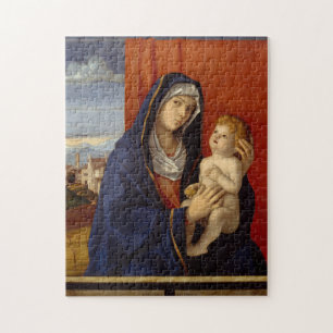Madonna und Kind, circa 1485 Puzzle