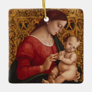 Madonna und Kind, circa 1505-07 Keramikornament