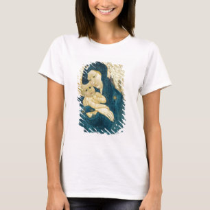 Madonna und Kind, der Burgund-Schule (Öl auf T-Shirt