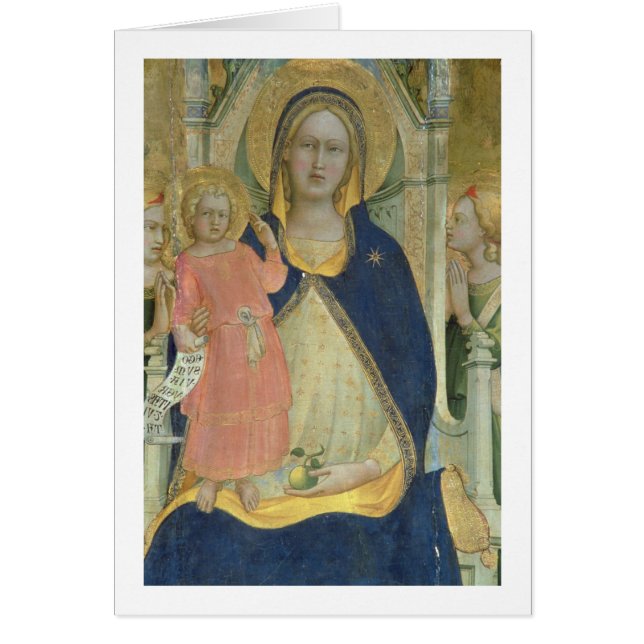 Madonna und Kind, die mit Heiligen inthronisiert (Vorne)
