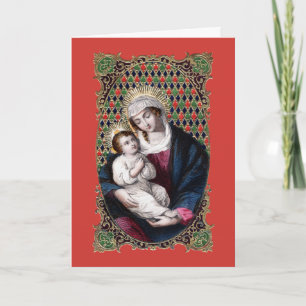 Madonna und Kind (DPT 001) Feiertagskarte