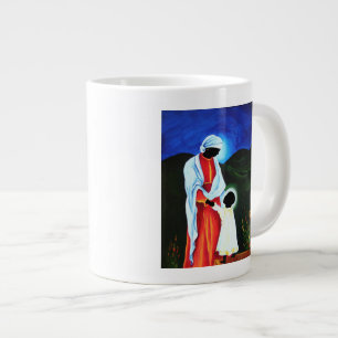 Madonna und Kind - erste Schritte 2008 Jumbo-Tasse