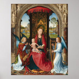 Madonna und Kind - Hans Memling Fine Art Poster