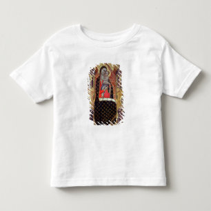 Madonna und Kind inthronisiert mit sechs Engeln Kleinkind T-shirt