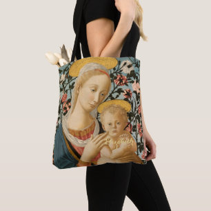 Madonna und Kind Jesus Jungfrau Maria Mit Monogram