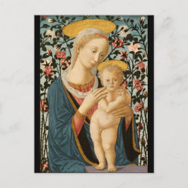 Madonna und Kind Jesus Jungfrau Maria Vintage Kuns Postkarte