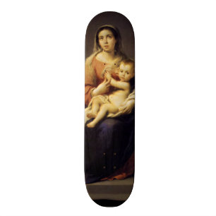 Madonna und Kind - Jungfrau Mary - Murillo Skateboard