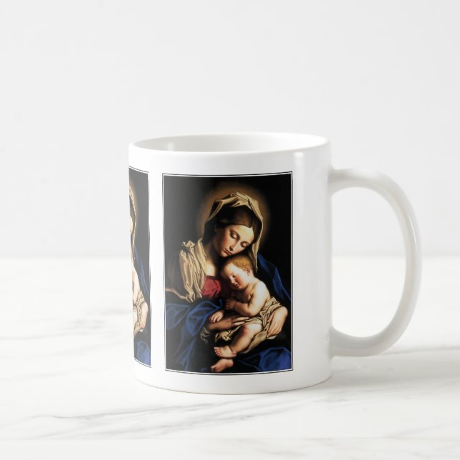 MADONNA UND KIND KAFFEETASSE (Rechts)