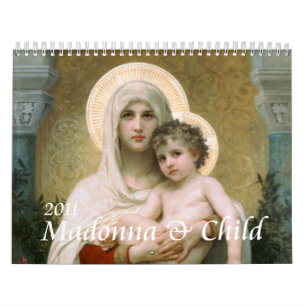 Madonna und Kind Kalender
