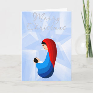 Madonna und Kind Karte