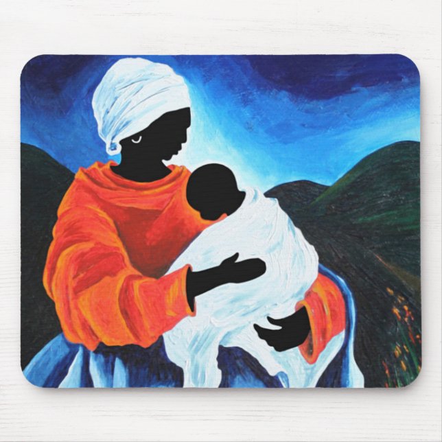 Madonna und Kind - Lullabye 2008 Mousepad (Vorne)