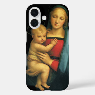 Madonna und Kind, Madonna del Granduca von Raphael iPhone 16 Hülle