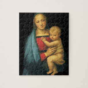 Madonna und Kind, Madonna del Granduca von Raphael Puzzle