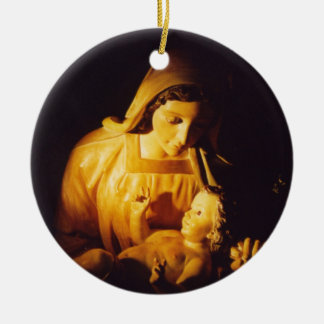 Madonna und Kind: Madrid Keramik Ornament