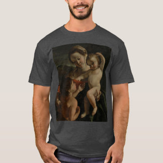 Madonna und Kind mit dem kleinen Johannes dem Täuf T-Shirt