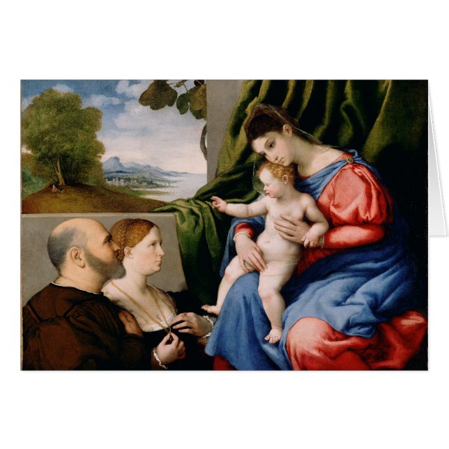 Madonna und Kind mit dem Säugling Johannes (Vorderseite (Horizontal))