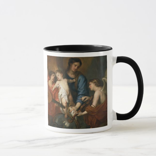 Madonna und Kind mit Engeln Tasse (Rechts)
