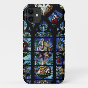 Madonna und Kind mit Engeln und Porträts reflec Case-Mate iPhone Hülle