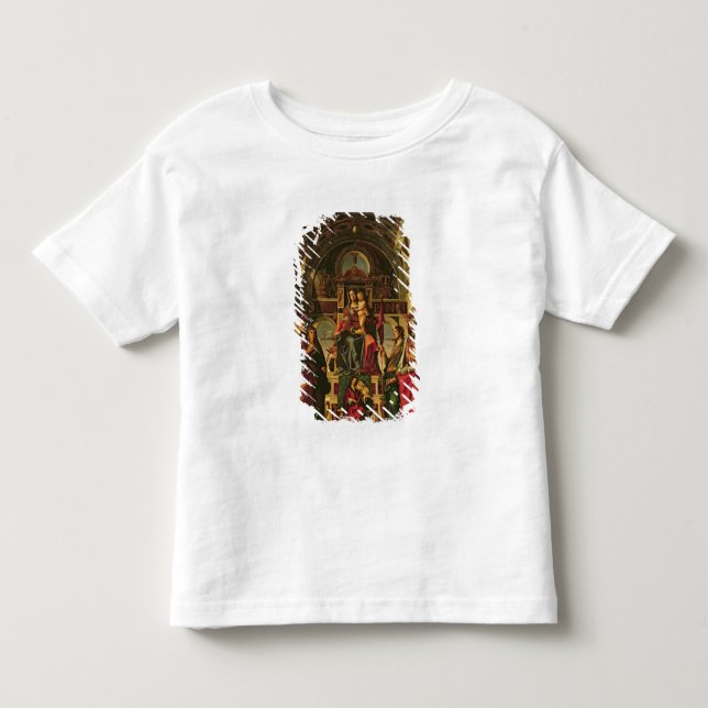 Madonna und Kind mit Heiligen, 1499 Kleinkind T-shirt (Vorderseite)