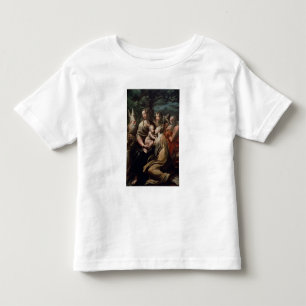 Madonna und Kind mit Heiligen, c.1529 (Öl auf Kleinkind T-shirt