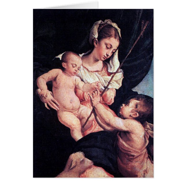 Madonna und Kind mit Johannes der Baptist (Vorne)